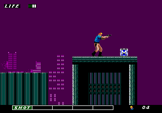 ESWAT: City Under Siege screenshot 5 for Sega Mega Drive